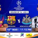 barcelona vs newcastle united